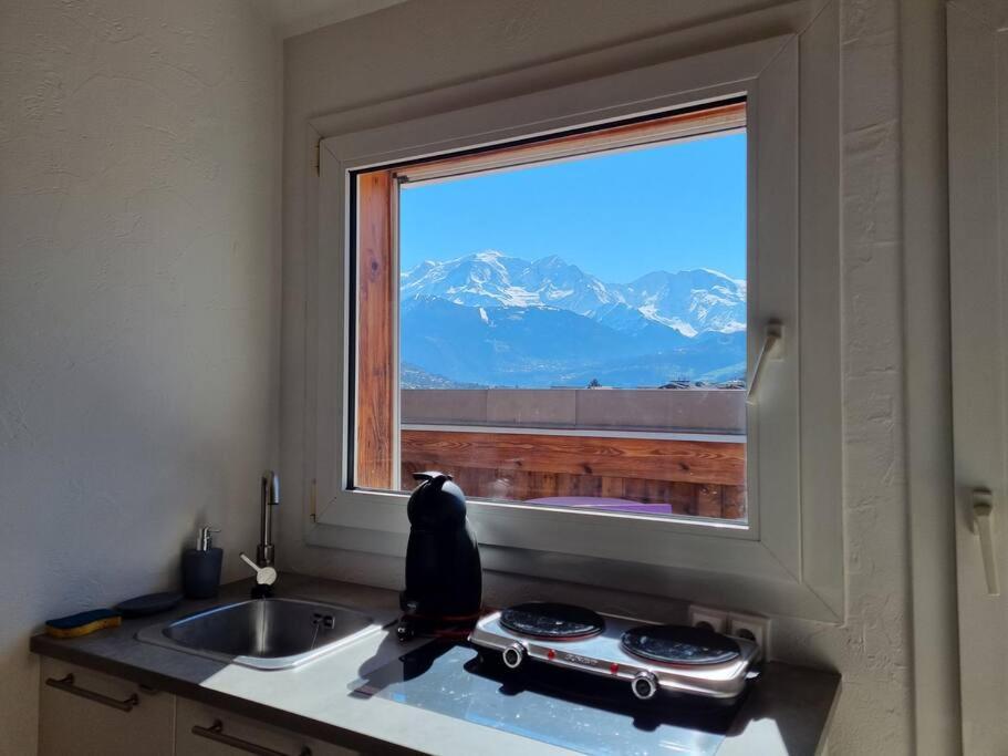 Vue Magique Lägenhet Sallanches Exteriör bild